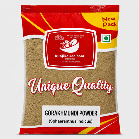 Kunjika Jadibooti Gorakmundi Powder / Sphaeranthus Indicus /Gorakhmundi Powder 100 gm