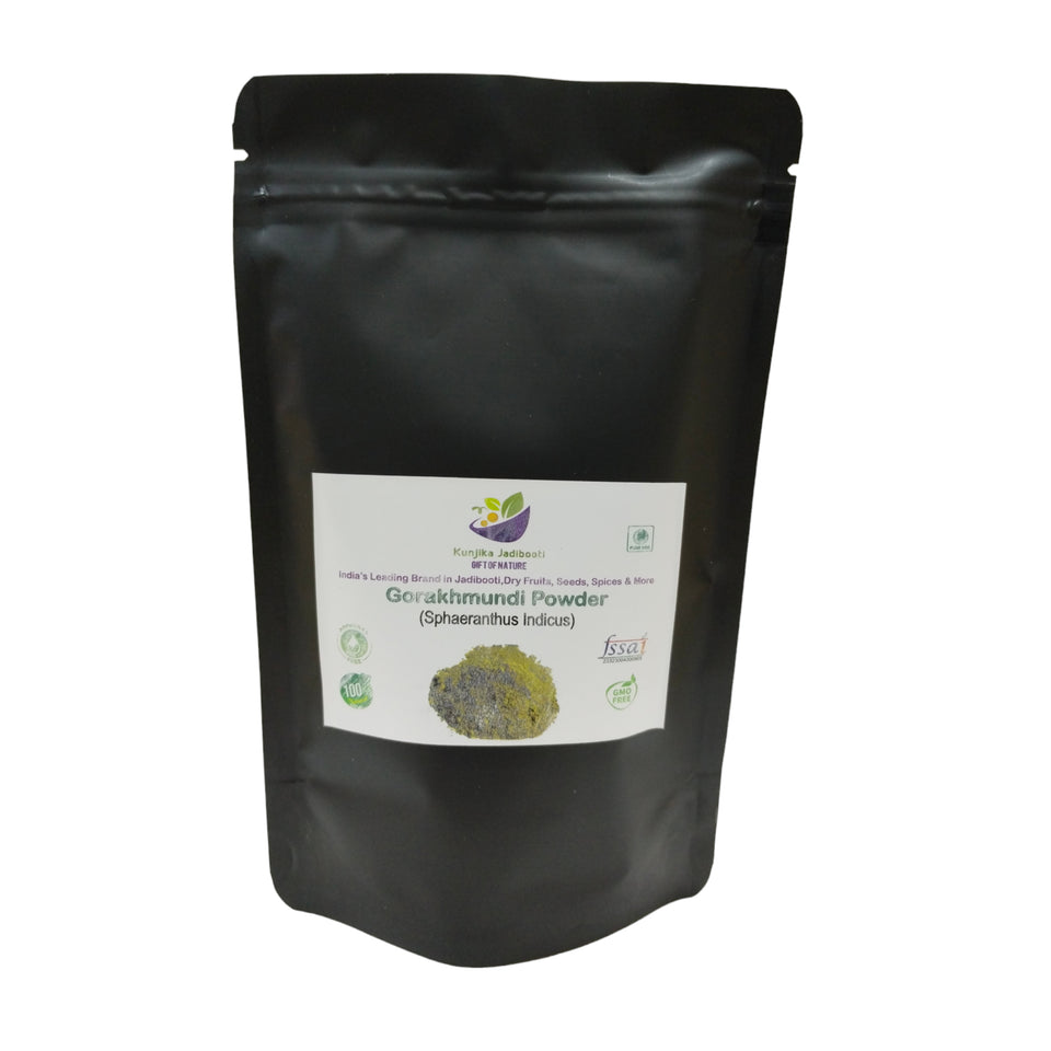 Kunjika Jadibooti Gorakmundi Powder / Sphaeranthus Indicus /Gorakhmundi Powder 100 gm