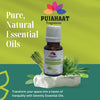 Pujahaat Lemon Grass Essential Oil - Pure and Undiluted Lemongrass Essential Oil for Aromatherapy, Skin and Hair Care and Effective Insect Repellent | Steam Distilled Therapeutic Grade - 15 ml