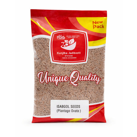 Kunjika Jadibooti Isabgol Beej - Psyllium Seeds - Edible Isabgol Seeds - Plantago Ovata - 100 gm