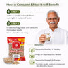Kunjika Jadibooti Jeevak Beej - Jiya Pota Seeds - Putra Jivak Beej - Putra Jeevak Beej - Pure & Natural (100 Grams)