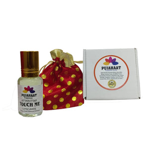 Pujahaat Premium Alcohol Free Attar | Ittar 6ml, Long-Lasting Travel Size Roll-On, Best Inspired Attar Fragrance Oil - Touch me