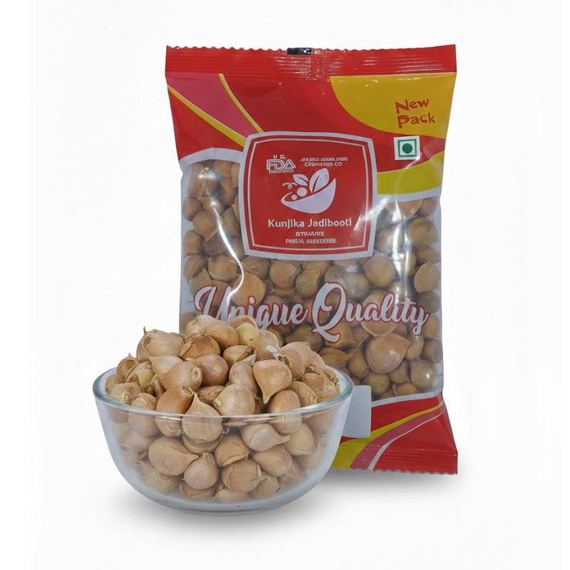 Kunjika Jadibooti Himalayan Garlic/Kashmiri Lehsun Himalayan Single Clove Garlic for Strong Immunity & Diabetes (100 Grams)