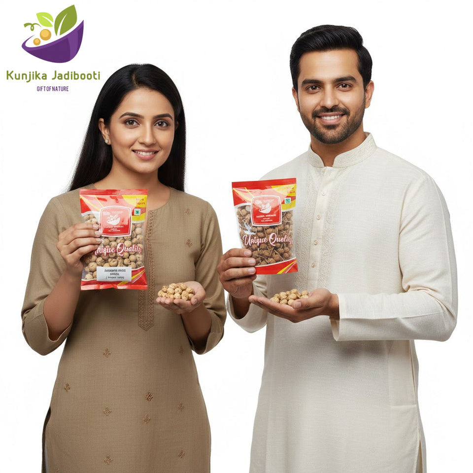 Kunjika Jadibooti Himalayan Garlic/Kashmiri Lehsun Himalayan Single Clove Garlic for Strong Immunity & Diabetes (100 Grams)