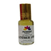 Pujahaat Premium Alcohol Free Attar | Ittar 6ml, Long-Lasting Travel Size Roll-On, Best Inspired Attar Fragrance Oil - Leather Love