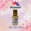 Pujahaat Premium Alcohol Free Attar | Ittar 6ml, Long-Lasting Travel Size Roll-On, Best Inspired Attar Fragrance Oil - Leather Love