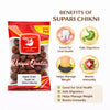 Kunjika Jadibooti Supari Chikni Whole - Supari Lal (Areca Catechu) 100 grams