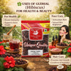 Kunjika Jadibooti Natural Raw Gudhal Patti | Dry Hibiscus Flower Petal, Dry Hibiscus flowers,Gudhal ke phool 100 grams
