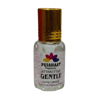 Pujahaat Premium Alcohol Free Attar | Ittar 6ml, Long-Lasting Travel Size Roll-On, Best Inspired Attar Fragrance Oil - Gentle