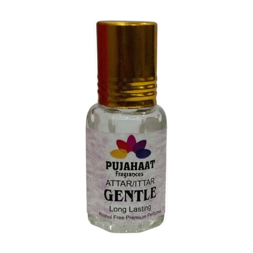 Pujahaat Premium Alcohol Free Attar | Ittar 6ml, Long-Lasting Travel Size Roll-On, Best Inspired Attar Fragrance Oil - Gentle