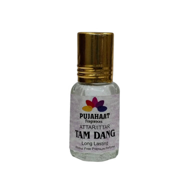Pujahaat Premium Alcohol Free Attar | Ittar 6ml, Long-Lasting Travel Size Roll-On, Best Inspired Attar Fragrance Oil - Tam Dang