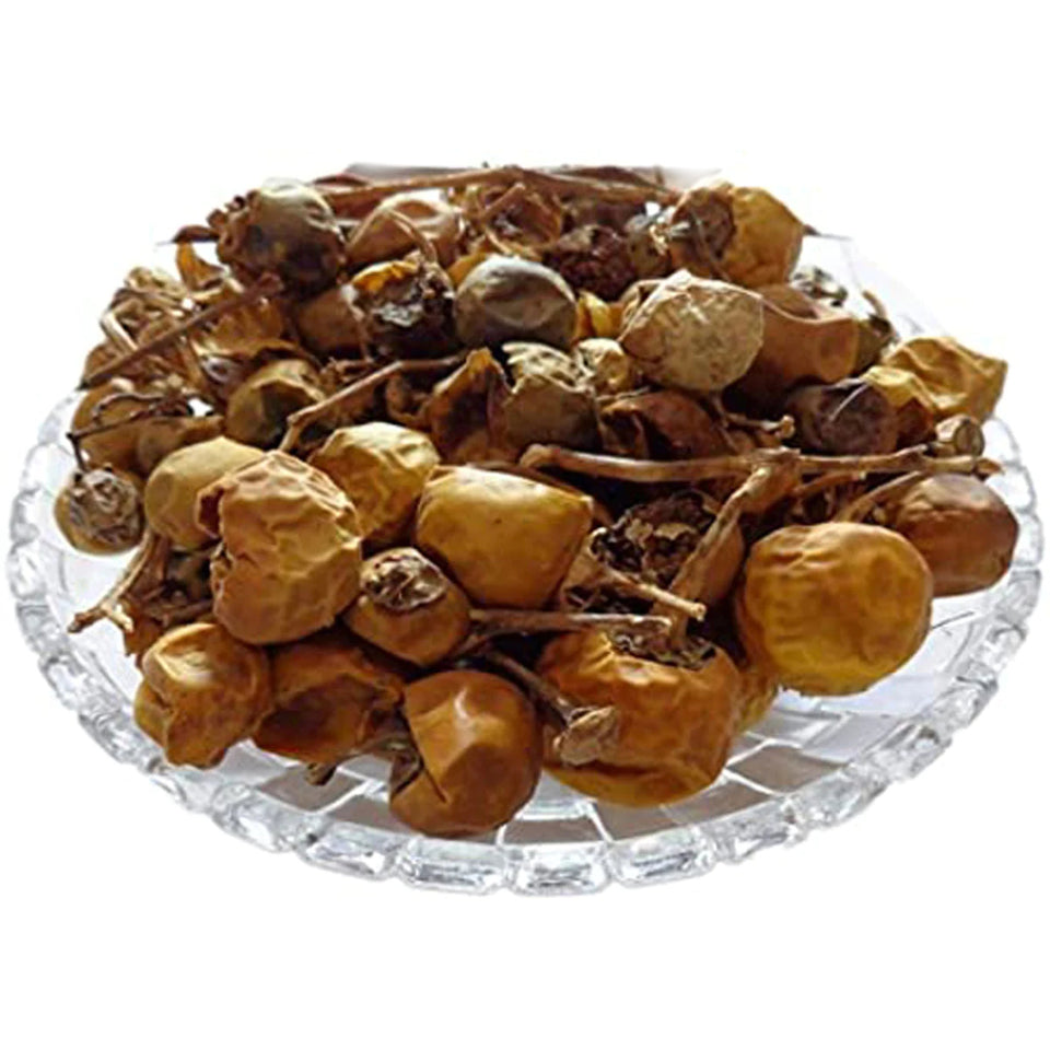 Kunjika Jadibooti Kateli Phal - Katehli Phal - Solanum Xanthocarpum - Bhatkatiya -100 grams