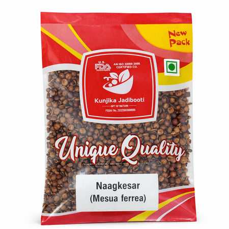 Kunjika Jadibooti Naagkesar/Nagkesar/Mesua ferrea/ Iron Wood tree/ Ochrocarpus Longifolius - Cobra's Saffron - 100gms