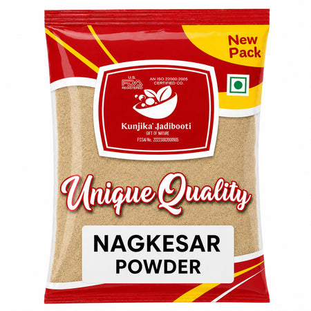Kunjika Jadibooti Naagkesar/Nagkesar/Mesua ferrea/ Iron Wood tree/ Ochrocarpus Longifolius - Cobra's Saffron Powder - 100 gms