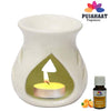 Pujahaat Rose and Orange Aroma Oil for Aromatherapy oils, Oil for diffusers, Humidifier oils, Oil Burners, Spa and Air Purifier 10ml Each - Set of 2 (2 x 10 ml)