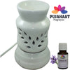 Pujahaat Jasmine Aroma Oil for Aromatherapy oils, Oil for diffusers, Humidifier oils, Oil Burners, Spa and Air Purifier 10ml Each, Jasmine - Set of 2 (2 x 10 ml)