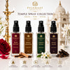 Pujahaat Set of 4 Perfume Attar Spray 8ml | itra/ittar Perfume | For Pooja/Personal Use Tulsi, Raatrani, Lemongrass, Neem Tulsi