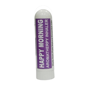 Pujahaat Natural Essential oil based Aromatherapy Nasal Inhaler Stick Relax, Breathe, Happy Morning Made with therapeutic grade essential oils- Set of 3