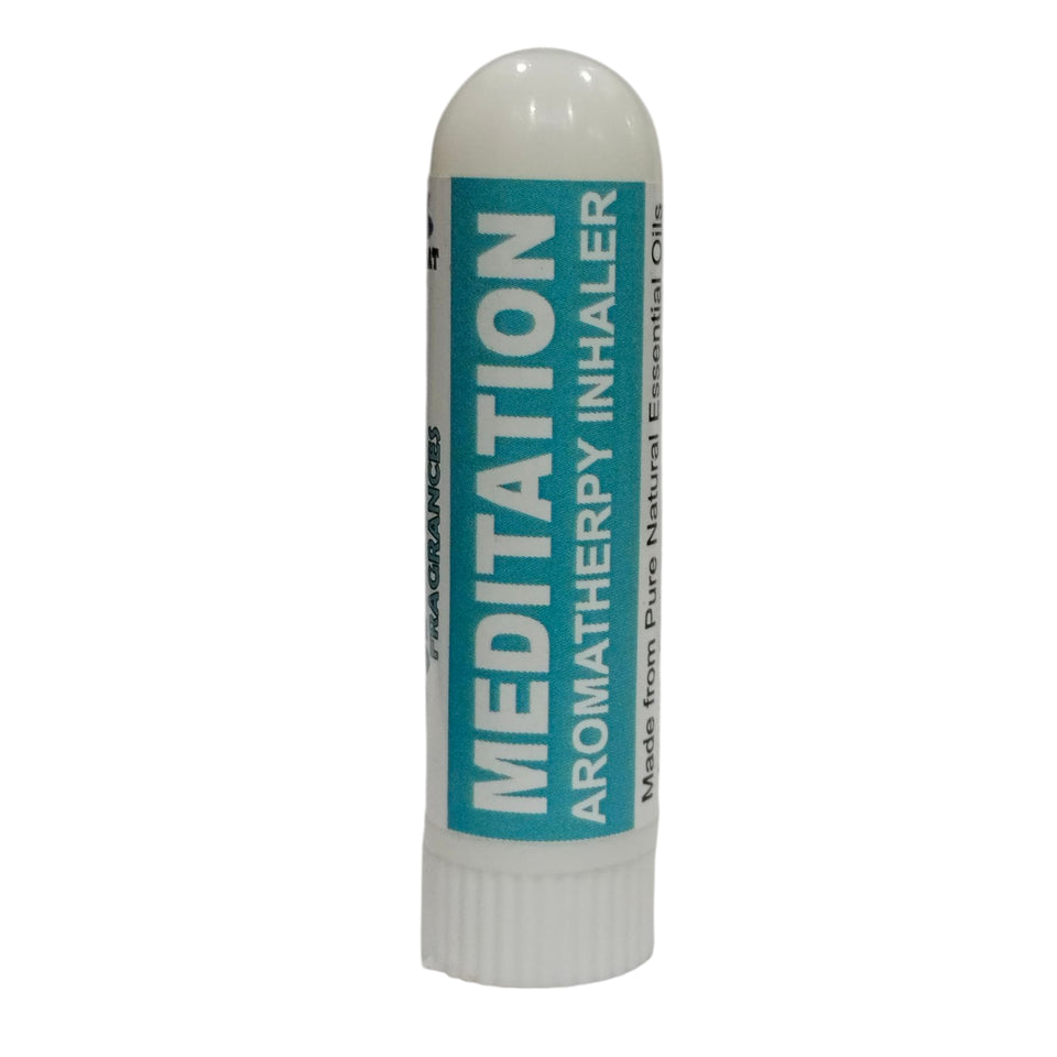 Pujahaat Natural Essential oil based Aromatherapy Nasal Inhaler Stick Meditation, Relax, Focus Made with therapeutic grade essential oils- Set of 3