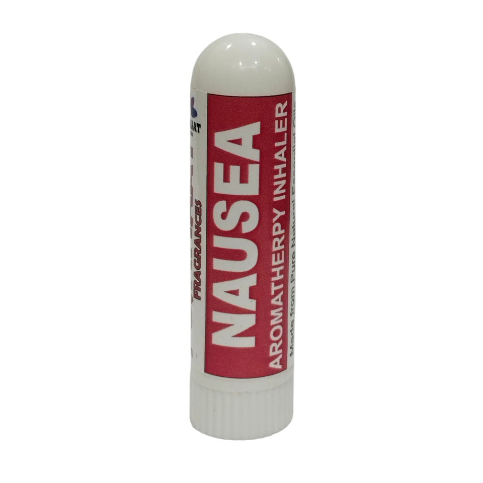 Pujahaat Natural Essential oil based Aromatherapy Nasal Inhaler Stick Nausea, Motion Sickness, Breathe Made with therapeutic grade essential oils- Set of 3