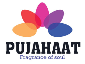 Pujahaat Premium Alcohol-Free Rose Attar | Ittar 6ml , Fresh Floral Scent, Long-Lasting Travel Size Roll-On, Best Rose Fragrance Oil