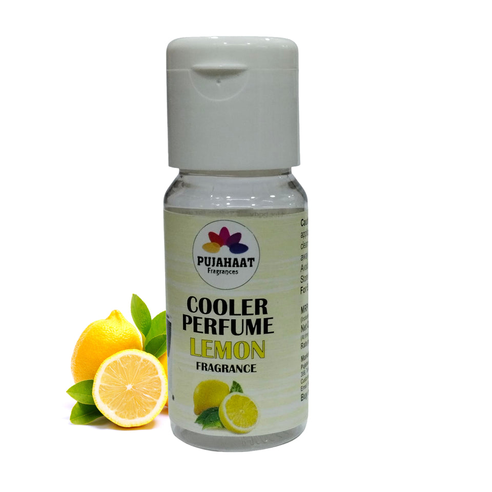 Pujahaat Lavender, Lemon Cooler Perfume / Aroma Diffuser Oil or Fragrance, Long Lasting Cooler Scent/Aroma Diffuser Fragrance Oil - Multipurpose Aroma Oil Perfume for Cooler - 25 ml each (2 X 25 ml)