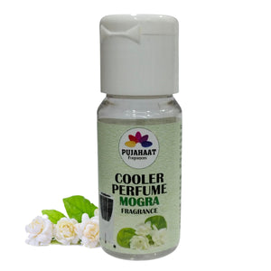 Pujahaat Khus, Mogra, Rose, Sandalwood Cooler Perfume/Aroma Diffuser Oil or Fragrance, Long Lasting Cooler Scent/Aroma Diffuser Fragrance Oil - Multipurpose Aroma Oil Perfume for Cooler - 25 ml each (4 X 25 ml)