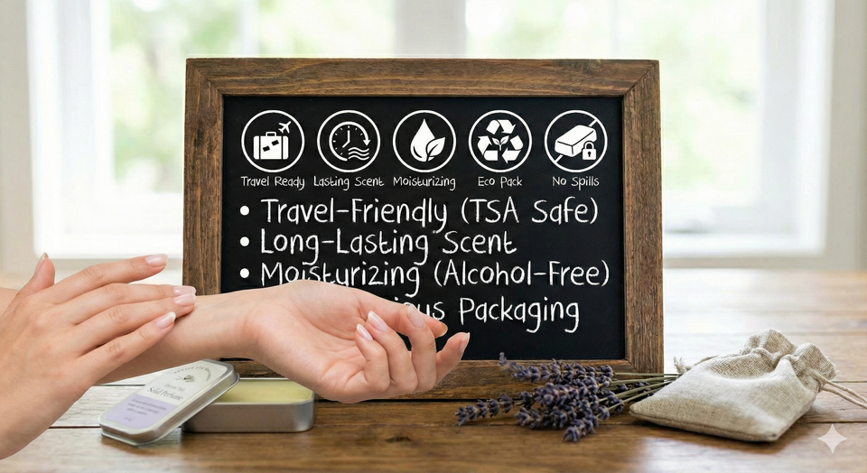 Pujahaat Lotus | Lavender Combo Premium Fragrance | Solid Attar for Men & Women | Alcohol Free | Strong lasting fragrance - Lotus, Lavender