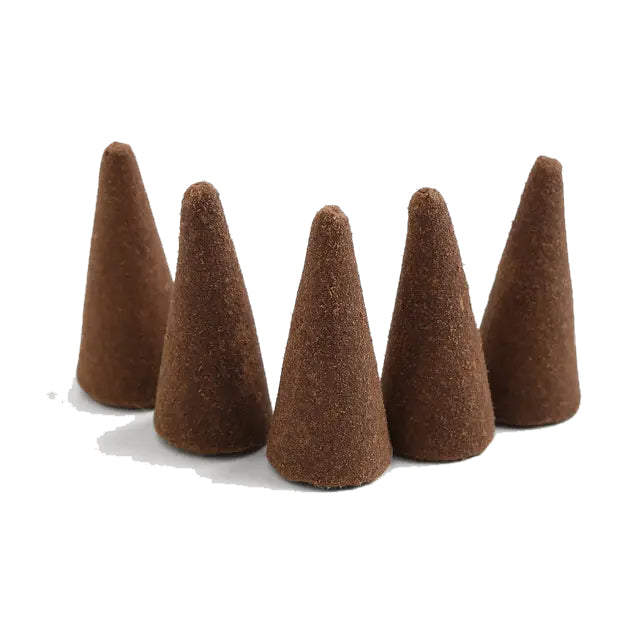 Pujahaat Premium Scented Incense Dhoop Cone | No Charcoal No Bamboo | for Pooja, Rituals & Special Occasions, Aromatherapy Lemongrass Fragrance