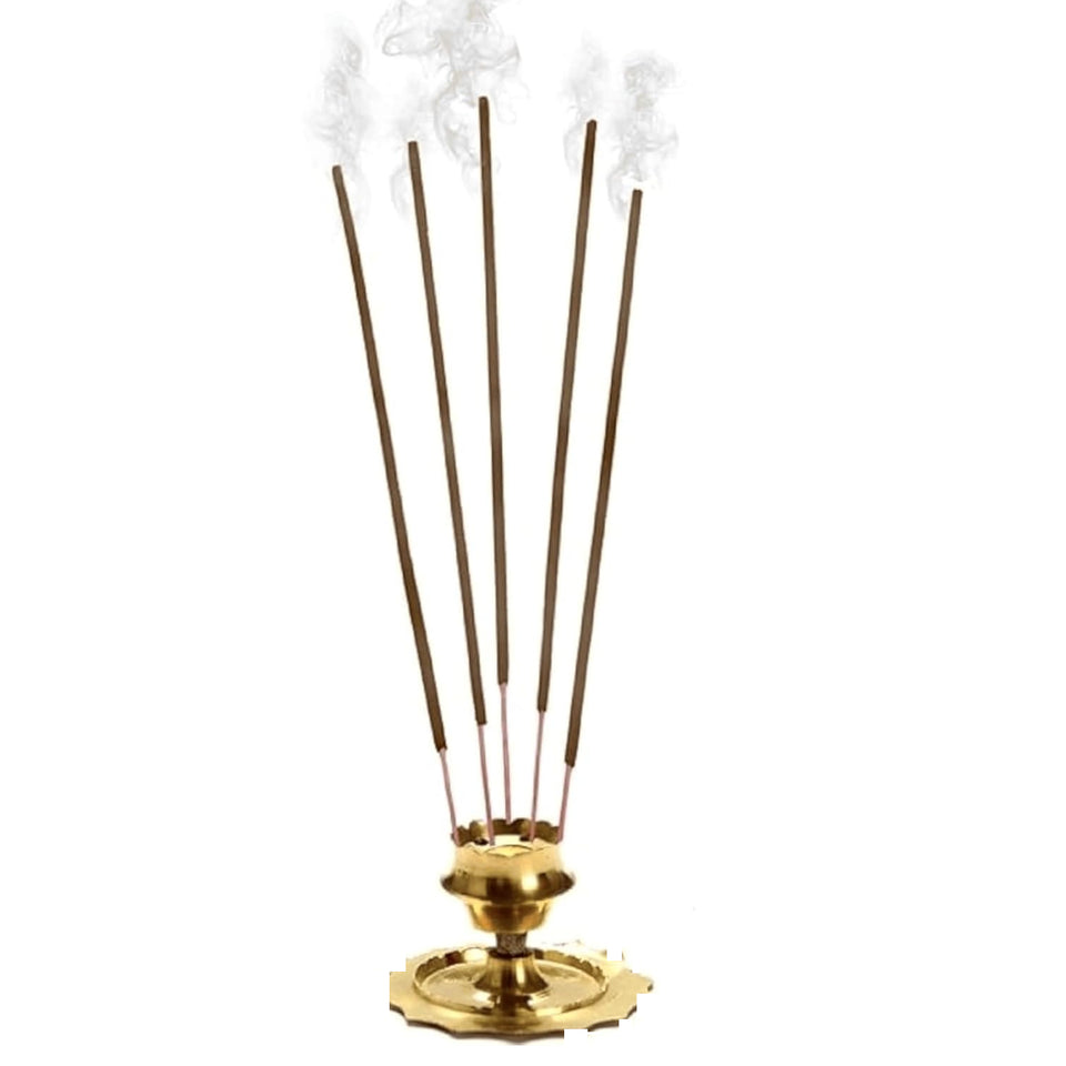 Pujahaat Premium Scented Incense Stick Agarbatti | No Charcoal Incense Sticks, 0% Sulphates Fragrance 20 Gm per pack Hawan Fragrance - Pack of 12 pcs