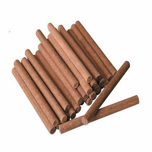 Pujahaat Chandrika Rare Premium Scented Incense Stick | Dry Dhoop Stick | No Charcoal, Bambooless | Dhoop Batti 4 inches with free Holder - Chandrika Fragrance