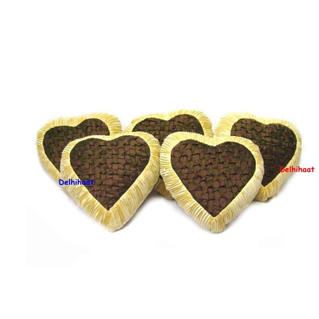 Heart Shape Sofa Cushions with beautiful Cover - halfrate.in