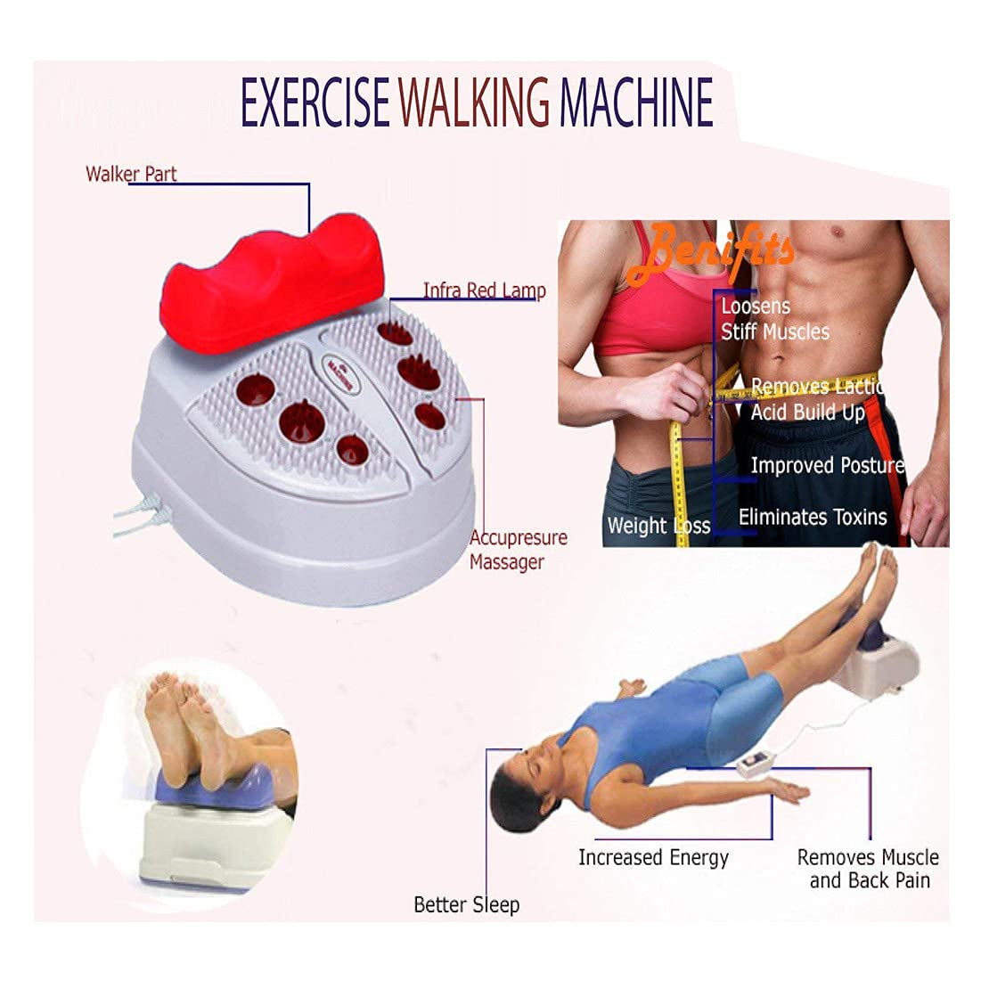 Infrared walker machine sale