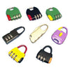 New Resettable Combination Pad Lock Set of 2 locks - halfrate.in