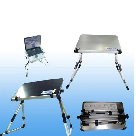  Aluminum Portable Laptop Notebook Stand Table Desk - halfrate.in