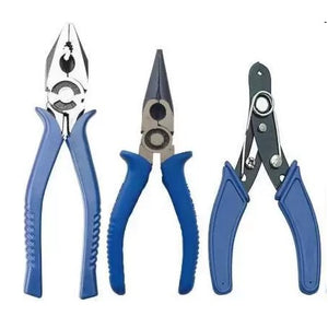 Hand ToolKit Combo - Combination Plier + Nose Plier + Wire Cutter-ht17