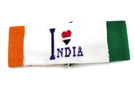 Tricolor India Flag Tiranga Head Band / Sweat Band for Republic Day / Independence Day