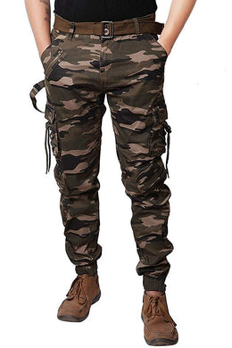 Cargo Sports Men's Women's Cotton Military Printed Cargo Pant - Size 28