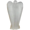 Selenite Lucky Angel for Reiki Crystal Stone Healing Therapy Natural Crystal Stone Angel Size 2 Inch approx.