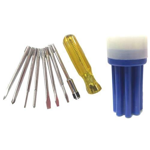 Saleshop365® Screw Driver Set With Line Tester and 8 bits - halfrate.in