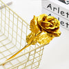 Luxury Decorative 24k Gold Plated Artificial Golden Rose with Box | Unique Gifts for Love Ones, Valentine's Day, Anniversary & Birthday