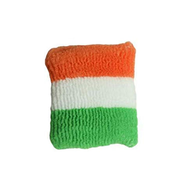 Tricolor Independence Day, Republic Day Special Indian National Flag Patriotic Theme Tiranga Flag Wrist Band - 2 pcs