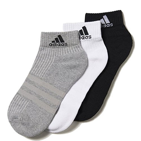 Men's Poly Cotton Ankle Length Socks  - Free Size, Pack of 3