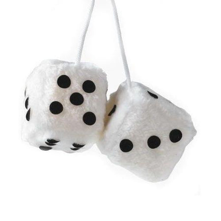 Car 3D Dice Hanging Perfume - Beautiful Product - halfrate.in