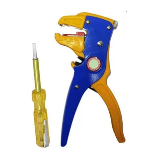 Self adjusting automatic wire stripper & cutter with tester Hand Tool Kit-ht30