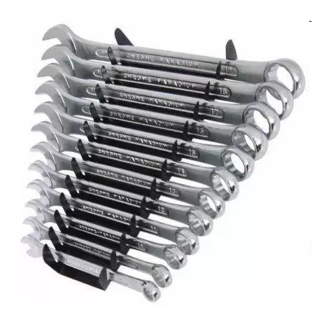 Hand Tools Combo 12pcs Combination Spanners and 32pcs jackly screwdriver set-ht41