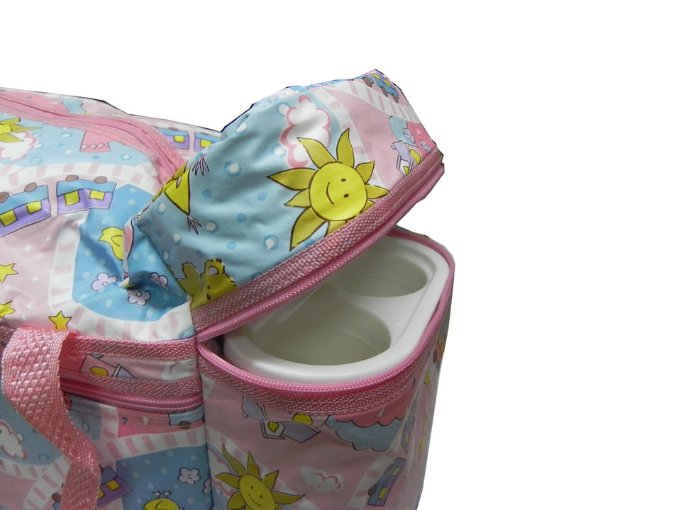 Baby Bag with insulated Bottle Case for Traveling purpose