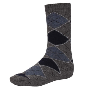 Men's Heavy Cotton Calf Length Socks  - Free Size, Pack of 3