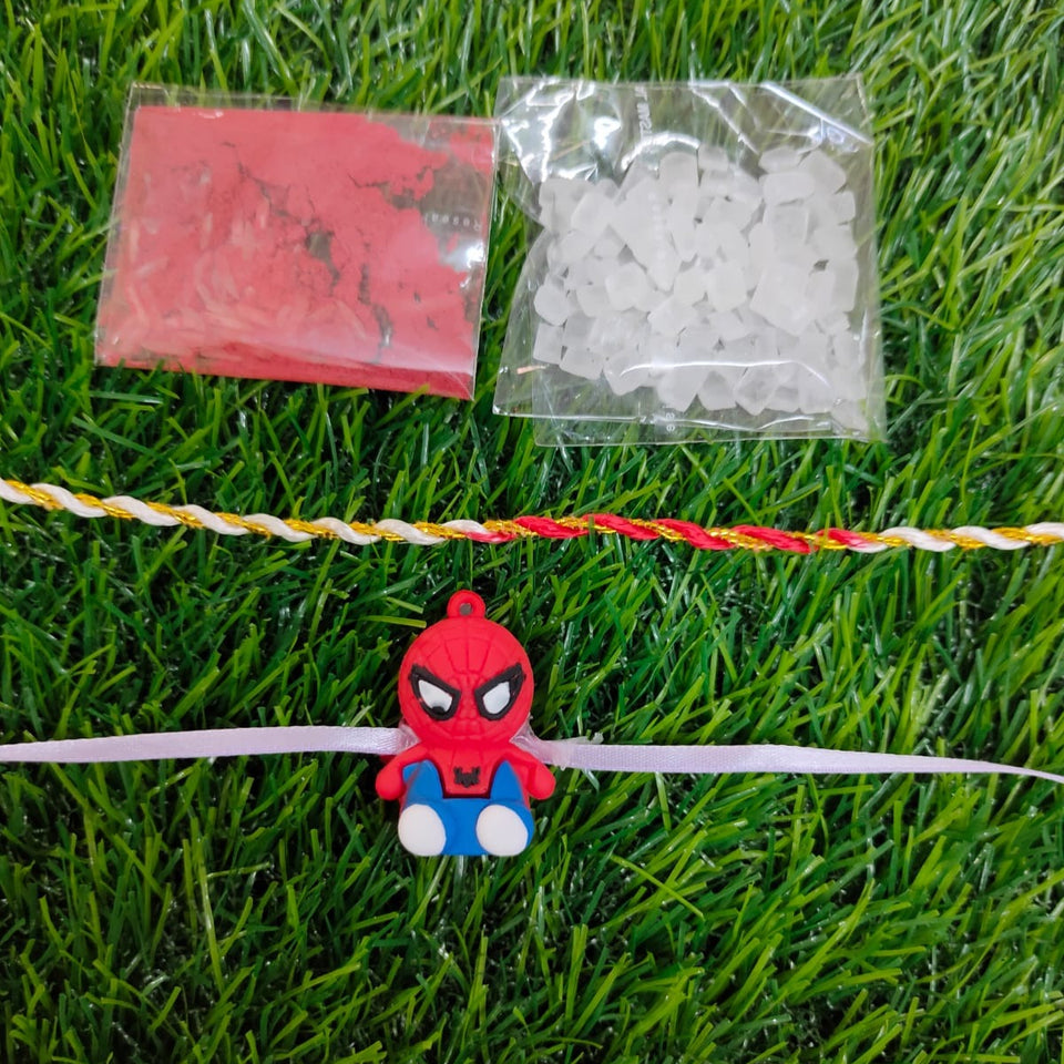 Kids Spiderman Rakhi Raksha bandhan combo - Beautiful Rakhi