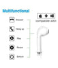 Ekdant® I7 Single Bluetooth In Ear Wireless Earphones With Mic - halfrate.in